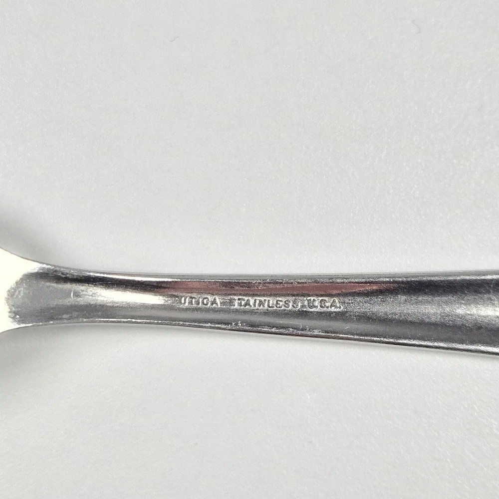 Vintage Utica Stainless USA Dinner Forks‎ 7